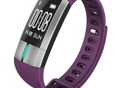 Bratara Fitness iUni G20, Display OLED 0.73 inch, Bluetooth, Pedometru, Notificari, Mov